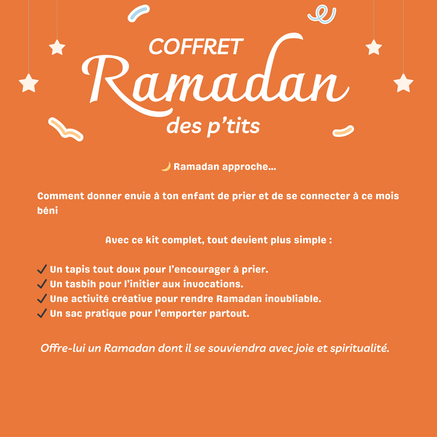 Coffret Ramadan pour les petits