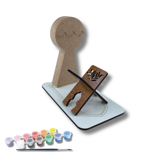 Figurine en Bois à Peindre : Version Garçon ou Fille