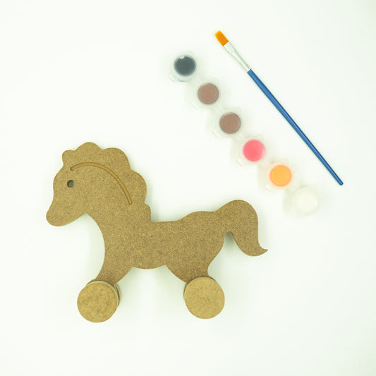 Figurine en Bois de Cheval de l'Isra et Miraj