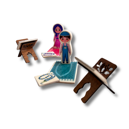 Figurine en Bois (Fille ou Garçon)