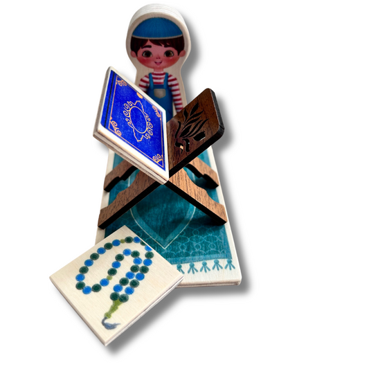 Figurine en Bois (Fille ou Garçon)