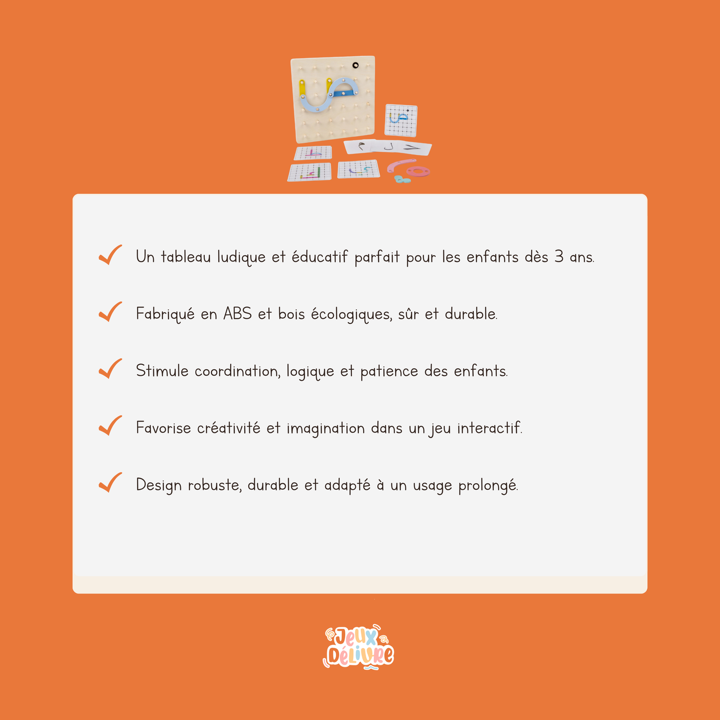 Panneau de Construction de Lettres Arabes – Le Jeu Éducatif Idéal pour Apprendre en S'amusant