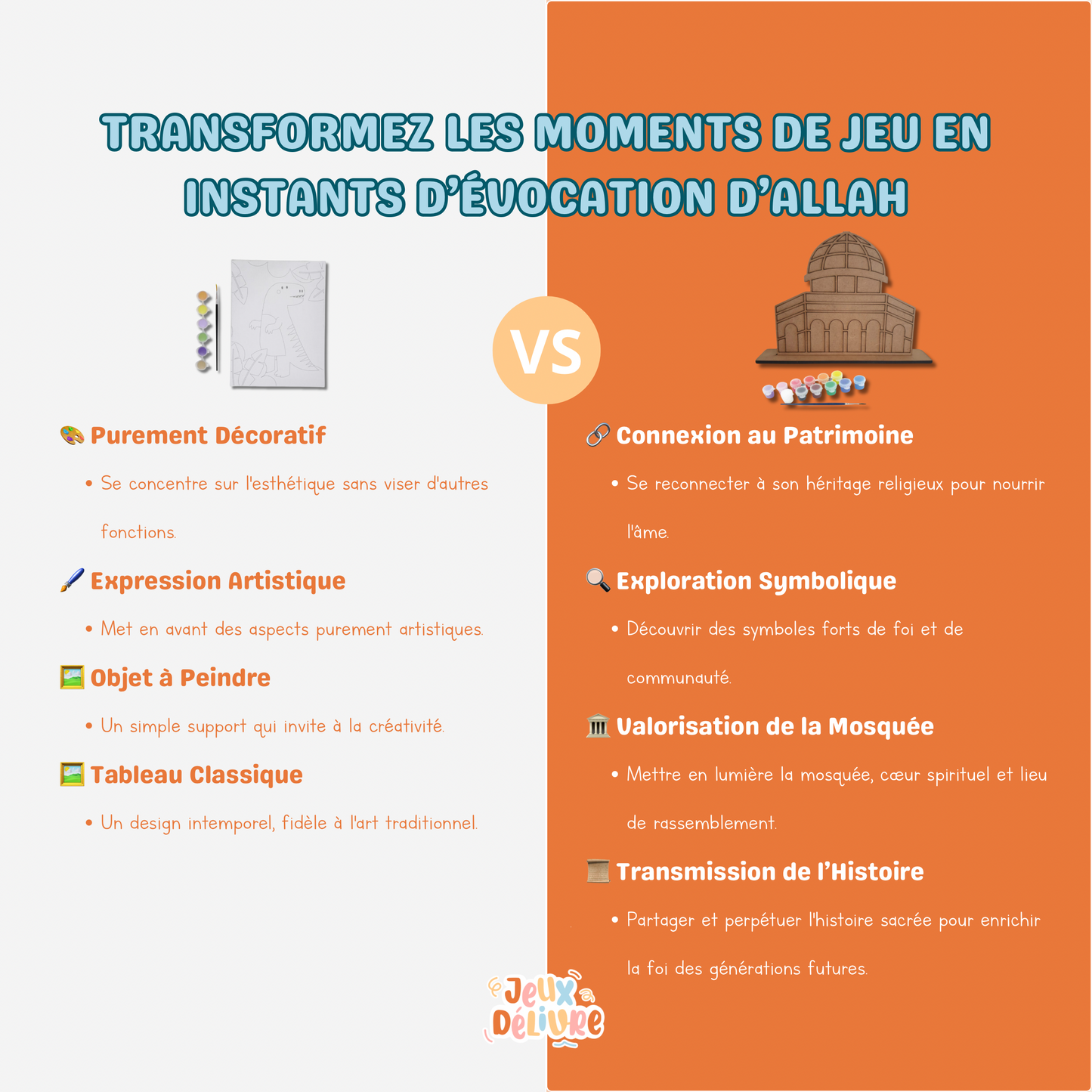 Mosquée à Peindre : Un Jeu Éducatif pour Stimuler la Créativité et la Foi des Enfants