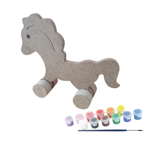 Figurine en Bois de Cheval de l'Isra et Miraj