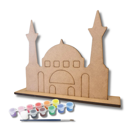 Mosquée à Peindre : Un Jeu Éducatif pour Stimuler la Créativité et la Foi des Enfants