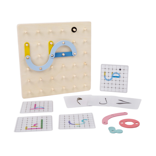 Panneau de Construction de Lettres Arabes – Le Jeu Éducatif Idéal pour Apprendre en S'amusant