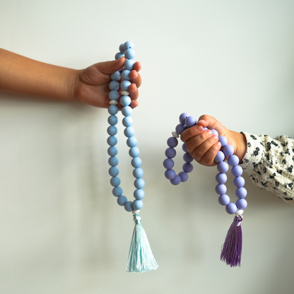 Kit Tasbih à faire soi-même en Silicone Pastel