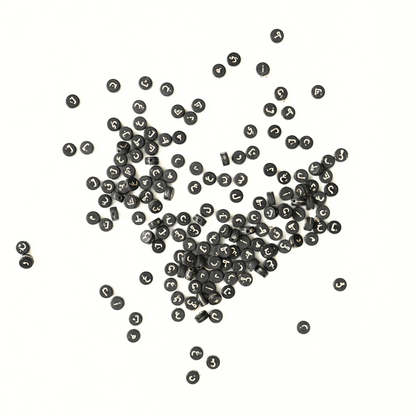 Lot de 100 Perles avec Lettres Arabes – Jeu Éducatif pour Enfants