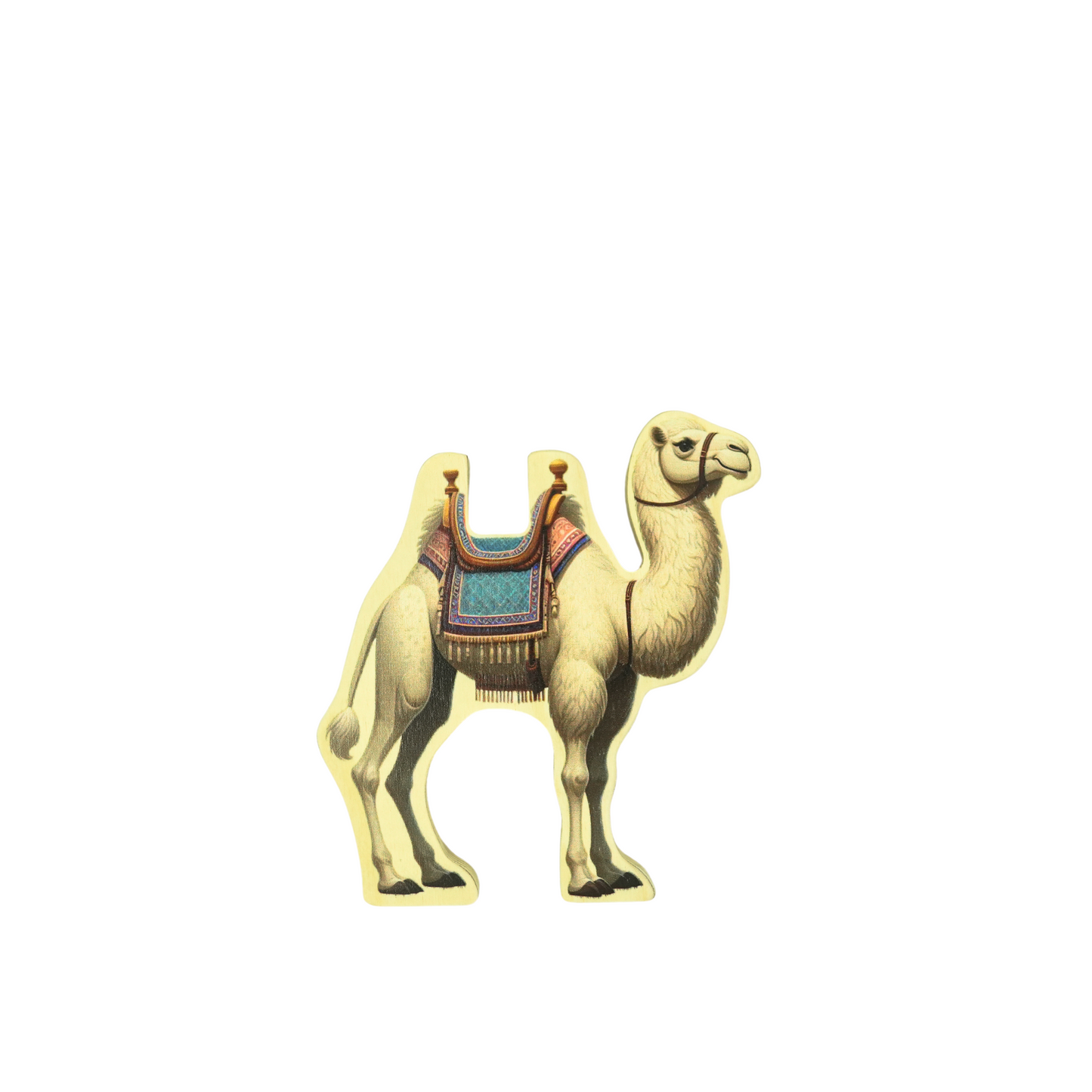 Lot d'Animaux en Bois Colorés : Un Jeu Éducatif pour Découvrir l’histoire des Prophètes