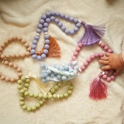 Kit Tasbih à faire soi-même en Silicone Pastel