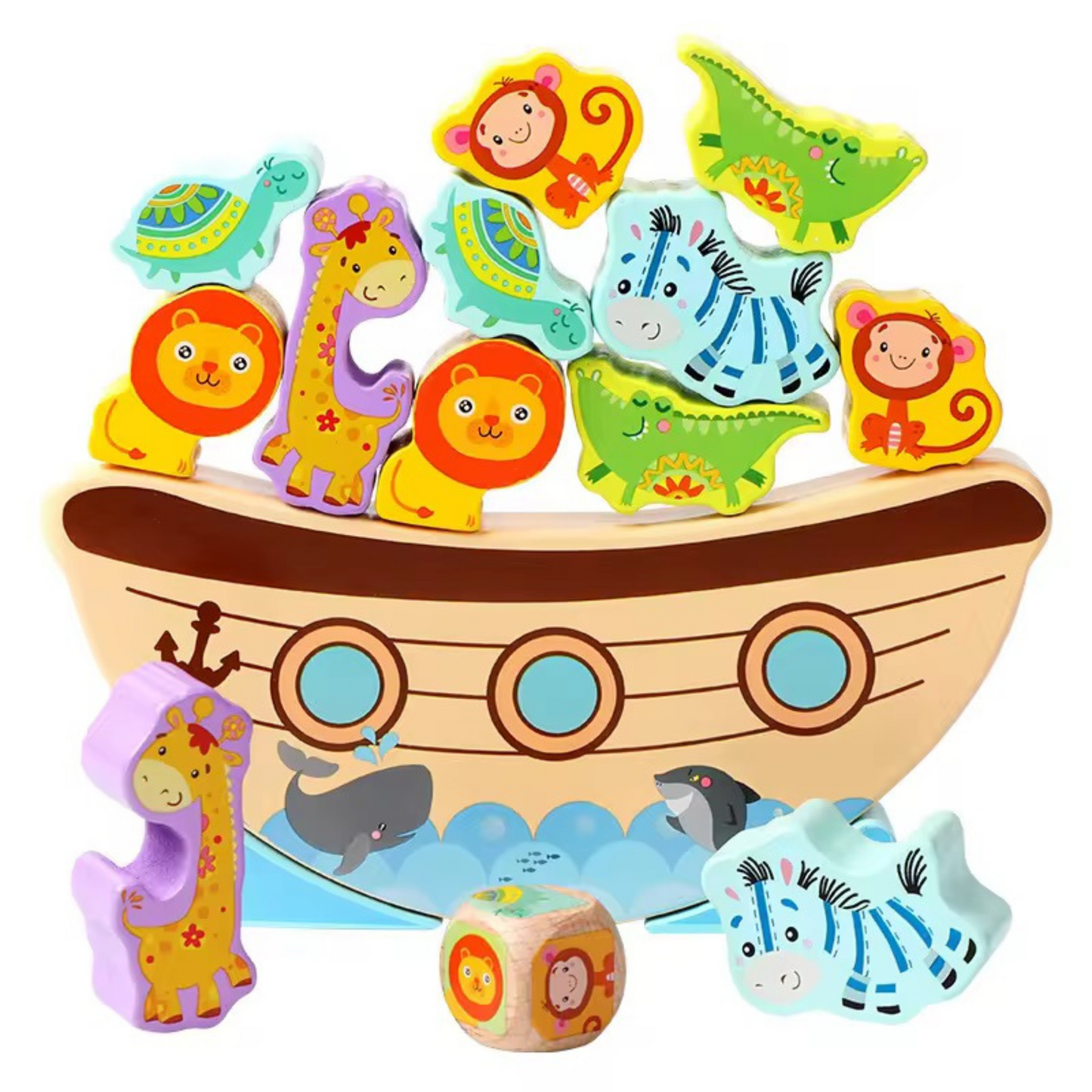 Jeu en Bois d’Équilibre Arche du Prophète Nuh (AS) : Un Jeux Éducatif Ludique et Spirituel