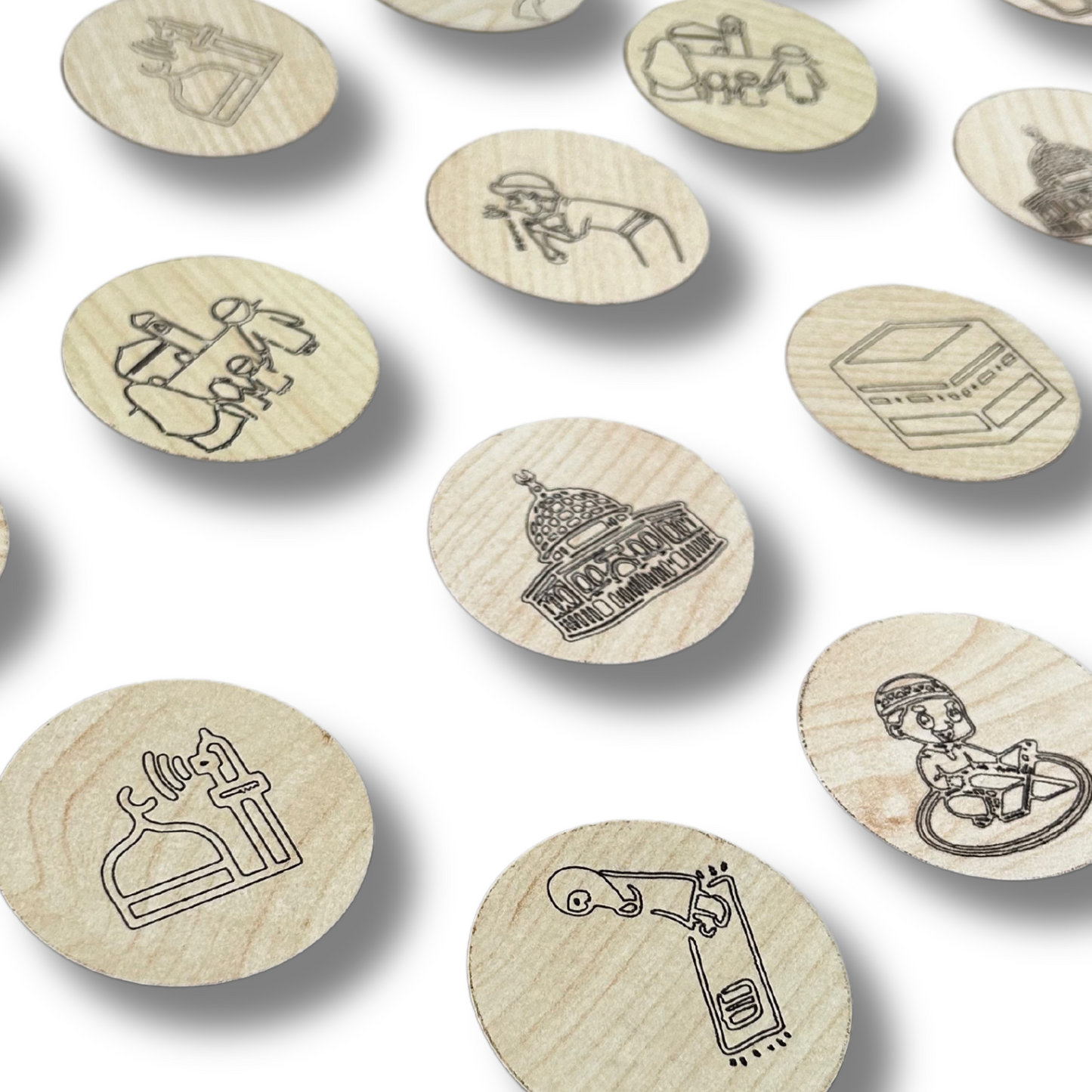 Mémory en Bois : Un Jeu Éducatif pour Découvrir les Valeurs de l'Islam