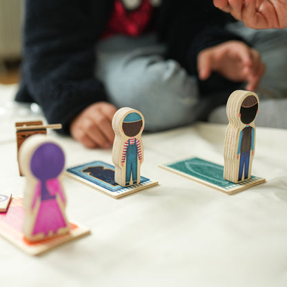 Figurine en Bois (Fille ou Garçon)