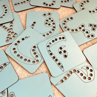 Lettres arabes à lacer – Un Jeu éducatif pour développer l'apprentissage des lettres en jouant