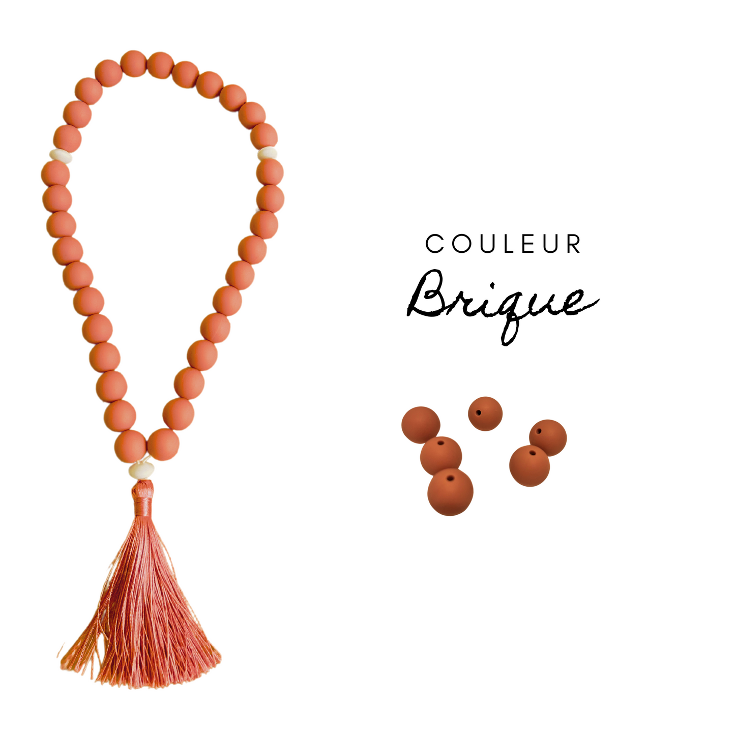Kit Tasbih à faire soi-même en Silicone Pastel