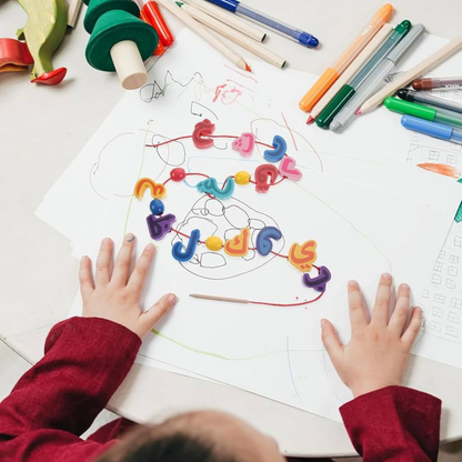 Perles Éducatives Lettres Arabes – Jeu pour Apprendre l’Alphabet Arabe en Jouant