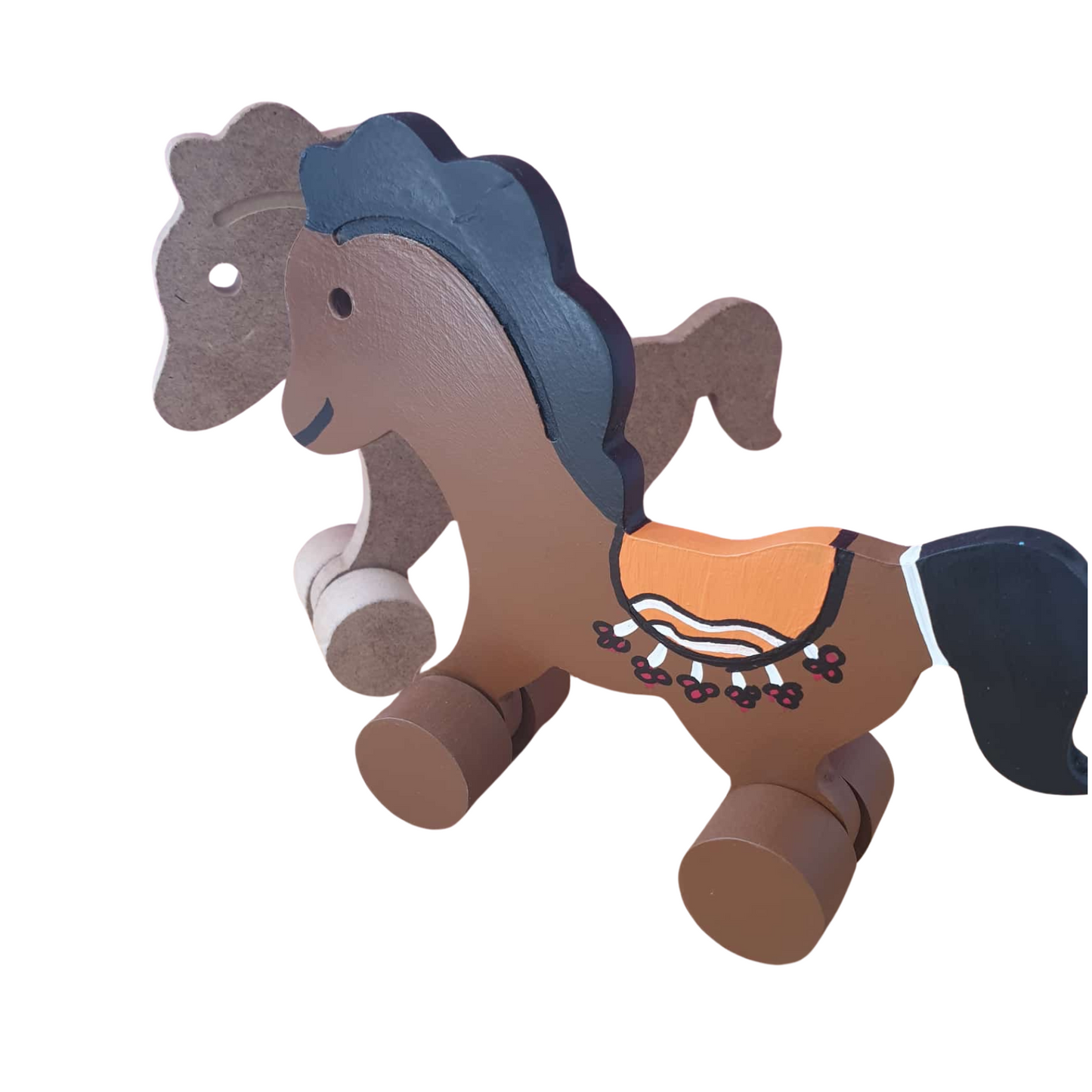 Figurine en Bois de Cheval de l'Isra et Miraj