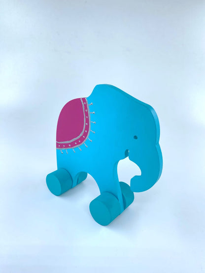 Figurine Éducative en Bois – Sourate Al FIl : L’Éléphant